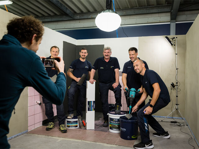 Group of guys posing for a picture